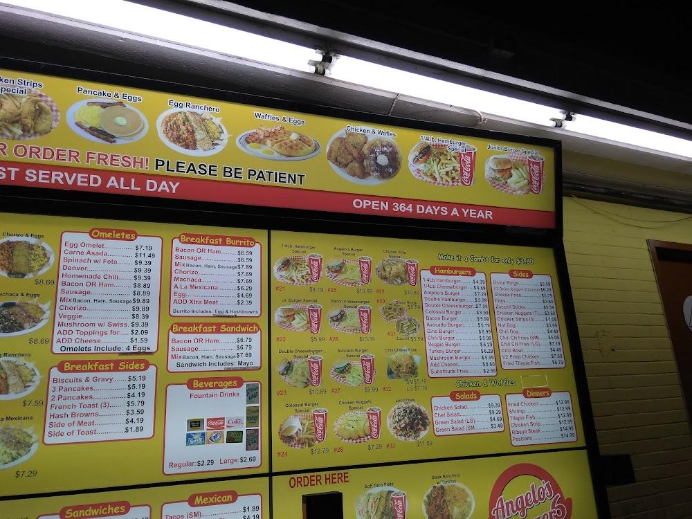 Angelo's 6 Burger Menu image 3